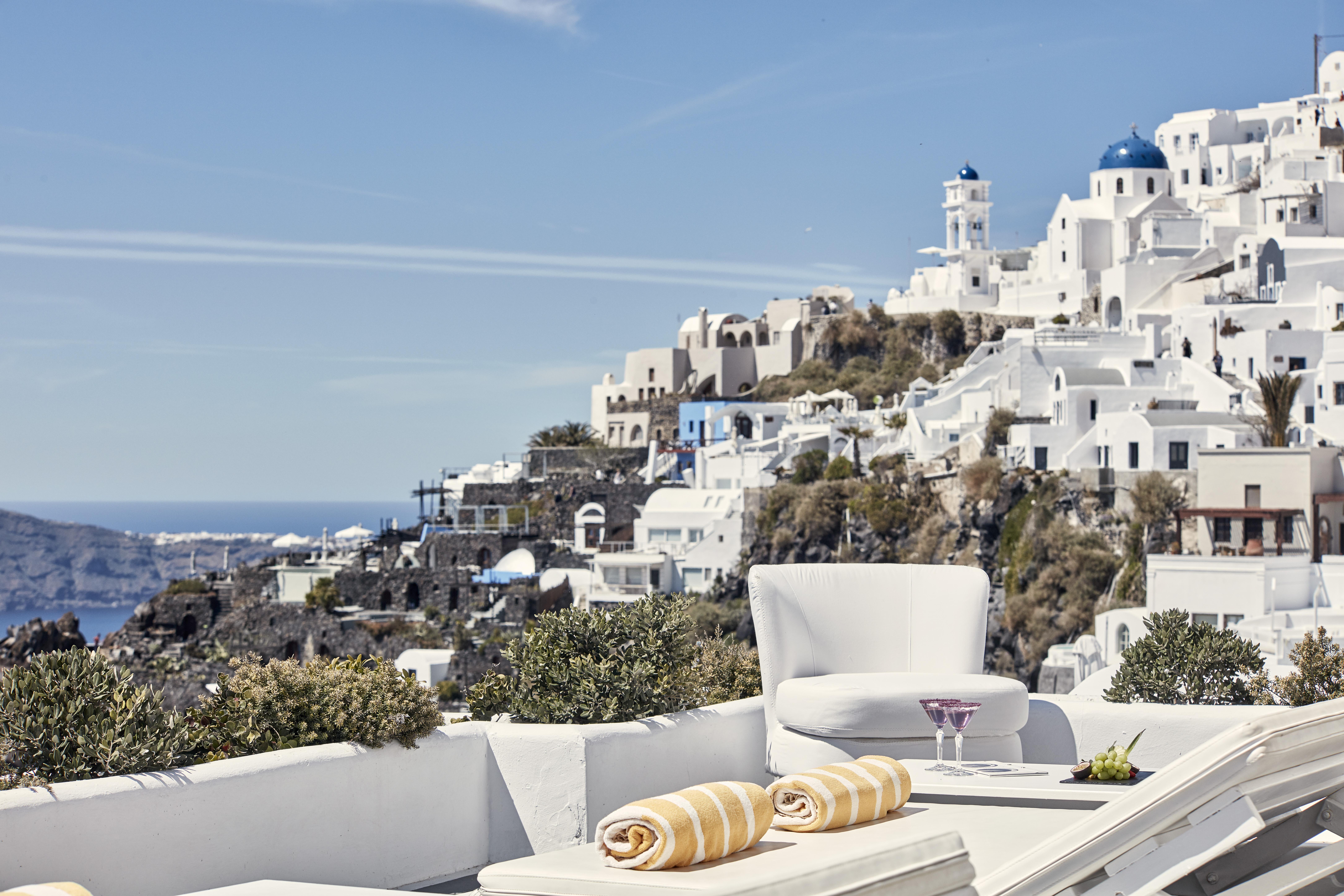 Katikies Chromata Santorini - The Leading Hotels Of The World Imerovigli  Exteriör bild